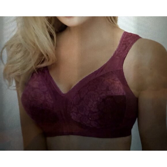 New Playtex Pink 36C Soft Cup Bra Modest Womens Good Support 18 hour style - Picture 1 of 1